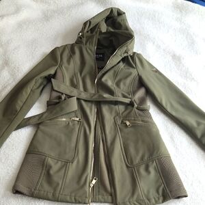 Women's Olive Green Hooded Jacket